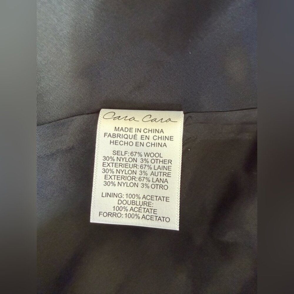 NEW Cara Cara Calypso Belt Bustier Midi Dress Navy Chalk Pin Stripe US 6 UK 10 - Picture 13 of 14